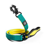 1.2m Mini Combat® Lead - Turquoise x Yellow