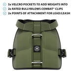 Weight & Fitness Premium Harness | Health Enhancement - x5 Pockets - Khaki