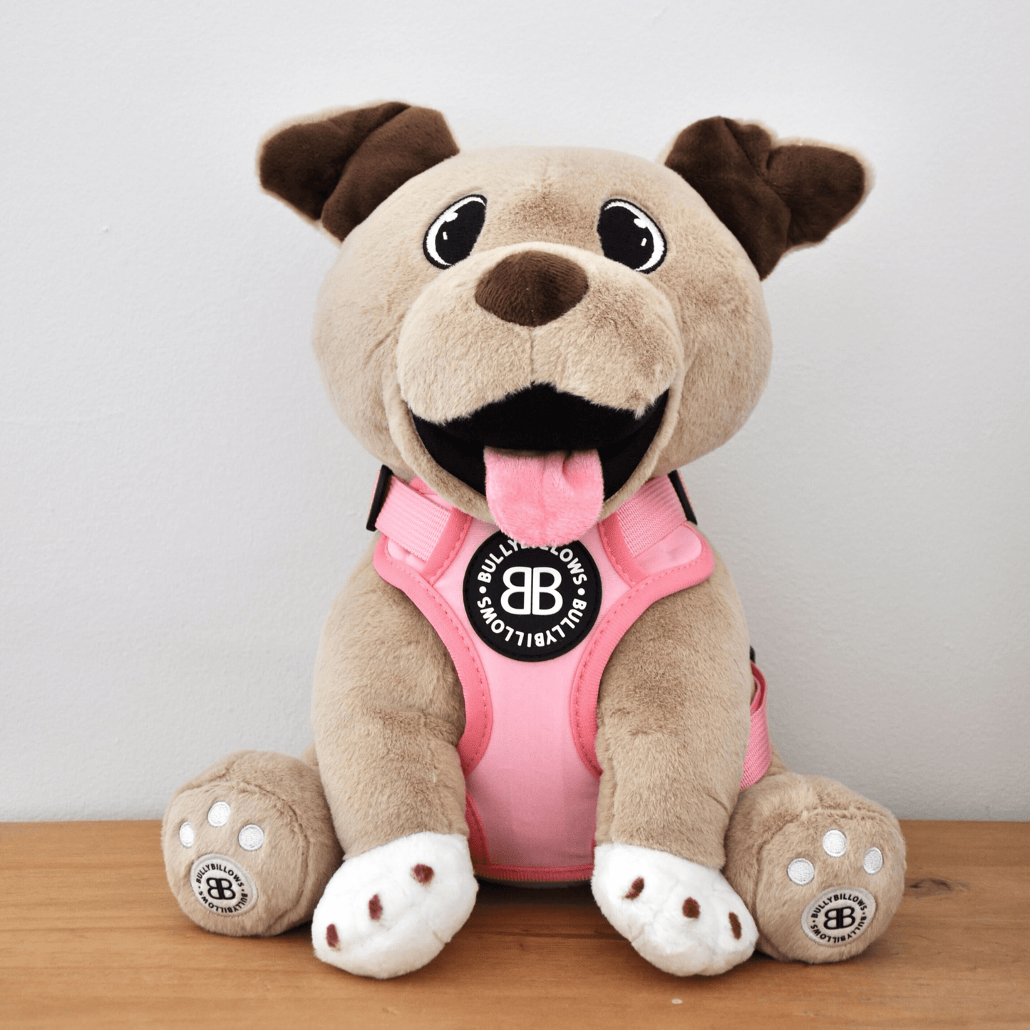 XL Bully Teddy Bear Harness | Pink