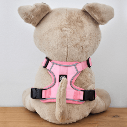 XL Bully Teddy Bear Harness | Pink