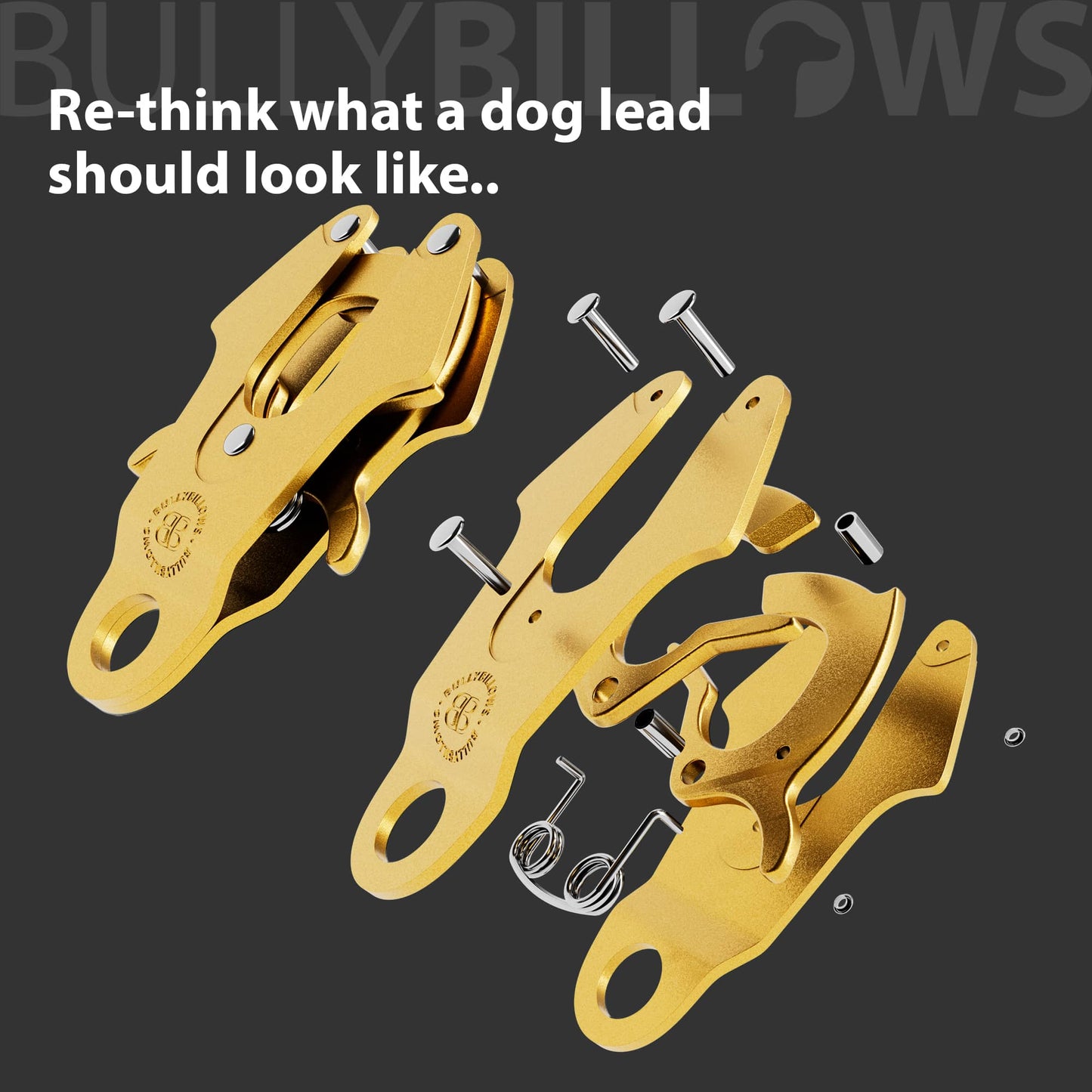 3M Lighter Swivel Combat Lead | Anti-Tangle & Secure Clip - Black X Yellow