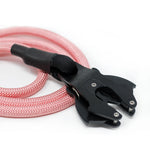 1.4m Combat Rope Lead - Secure Rated Clip - Pink