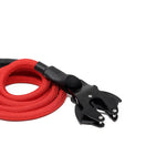 1.4m Combat Rope Lead - Secure Rated Clip - Red