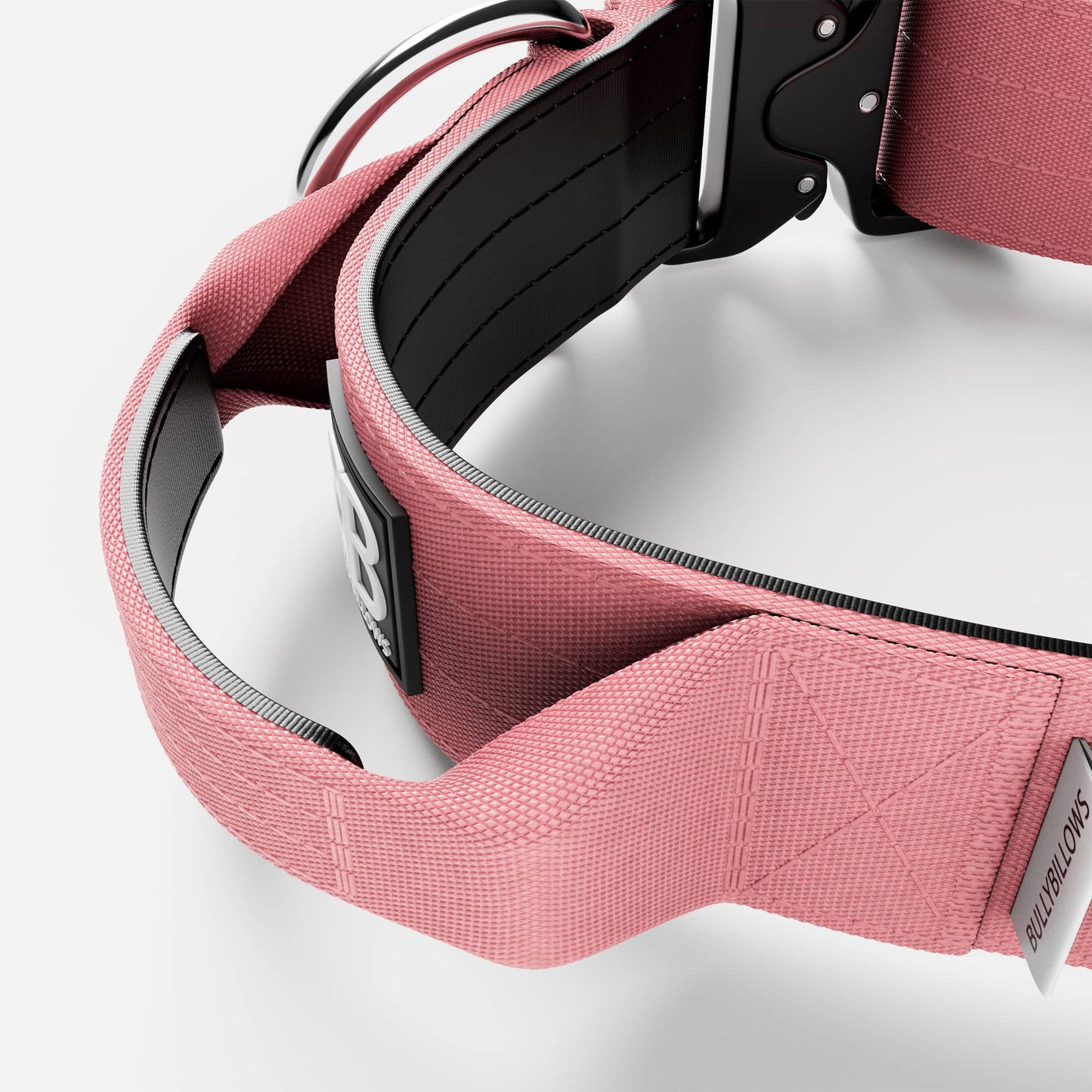 5cm Combat® Collar | With Handle & Rated Clip - Pink v2.0