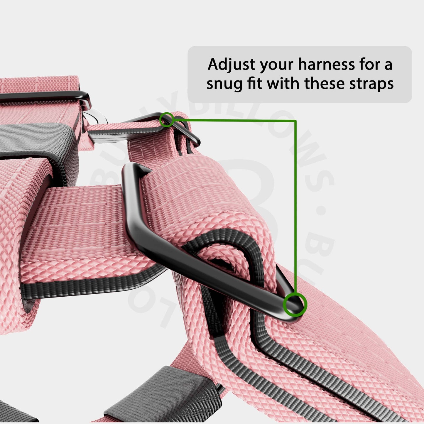 TRI-Harness® | Anti-Pull, Adjustable & Durable - Dog Trainers Choice -  Pink v2.0