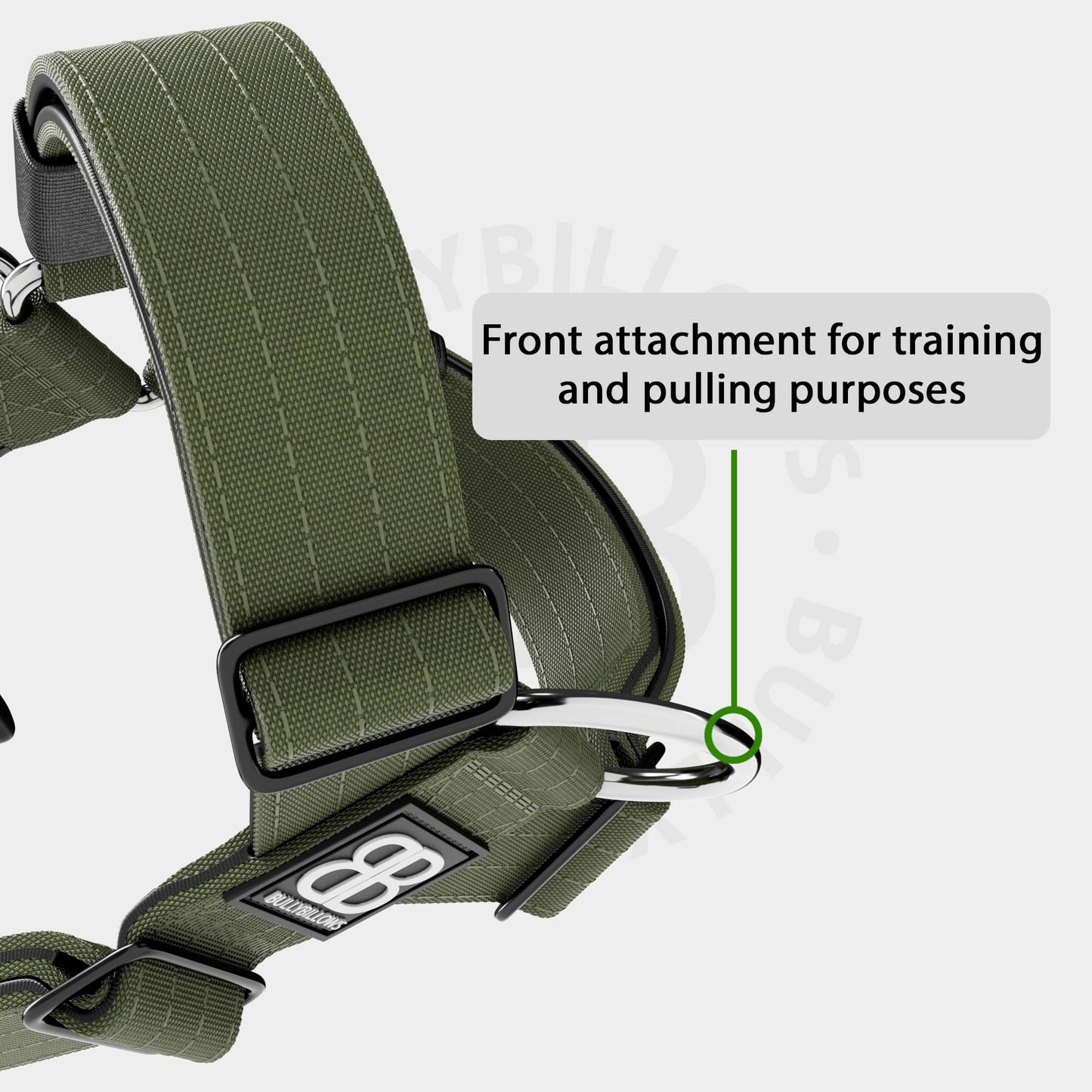TRI-Harness® | Anti-Pull, Adjustable & Durable - Dog Trainers Choice -  Khaki v2.0