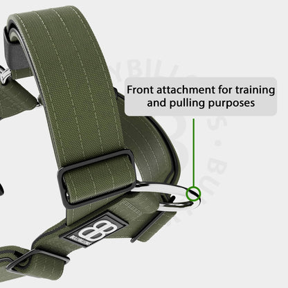 TRI-Harness® | Anti-Pull, Adjustable & Durable - Dog Trainers Choice -  Khaki v2.0