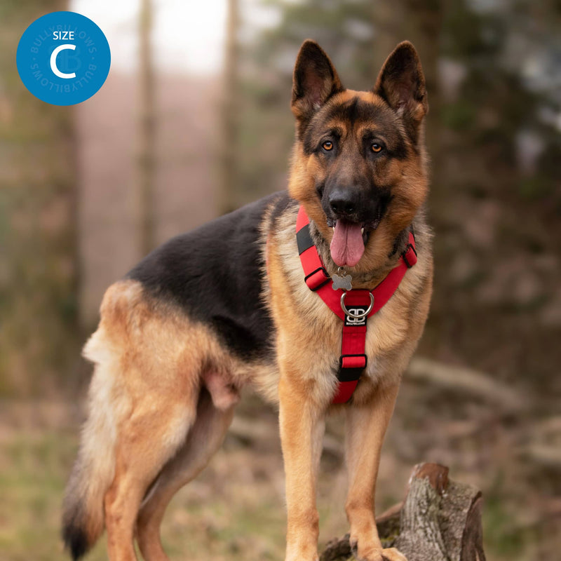 TRI-Harness® | Anti-Pull, Adjustable & Durable - Dog Trainers Choice - Military Tan v2.0